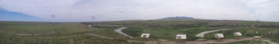 flatland & hills panorama